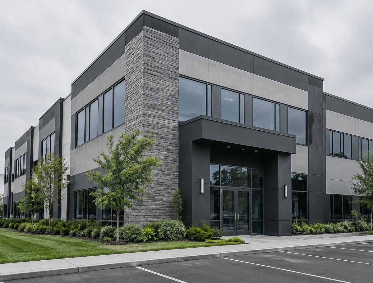 Commercial exterior (representative image)